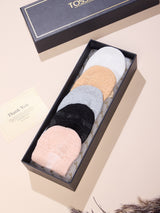 Sheer Lace No-Show Socks – Pack of 5