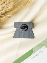 Affirmative Typography Enamel Pin - TOSSIDO