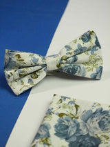 Aquarelle Bowtie & Pocket Square Set - TOSSIDO