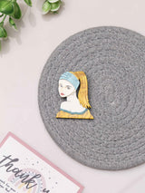 Art Muse Acrylic Brooch