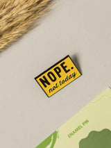 Arya Stark Typography Enamel Pin