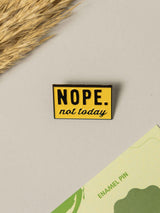 Arya Stark Typography Enamel Pin