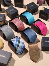 Assorted Microfiber Neckties – Perfect for Corporate Gifting & Weddings - TOSSIDO