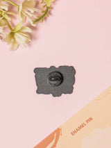 Authentic Typography Enamel Pin