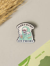 Baddies Typography Enamel Pin - TOSSIDO