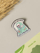 Baddies Typography Enamel Pin - TOSSIDO