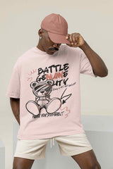 Battle Bear Oversized Tee - TOSSIDO