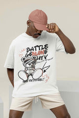 Battle Bear Oversized Tee - TOSSIDO