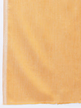 Beige Solid Stole - TOSSIDO