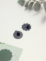 Believe in Ghosts & You Deserve Flower Enamel Pin Set of 2 - TOSSIDO