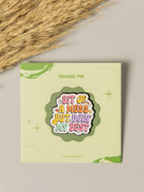 Best Typography Enamel Pin