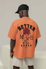 Better Late Than Never Oversized Tee - TOSSIDO