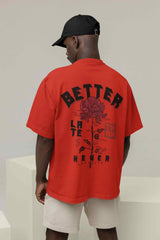 Better Late Than Never Oversized Tee - TOSSIDO