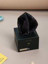 Black Abstract Pocket Square - TOSSIDO