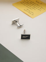 Black Bond 007 Cufflinks - TOSSIDO