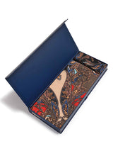 Black & Brown Novelty Scarf & Scarf Bag Set - TOSSIDO