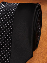 Black Designer Necktie - TOSSIDO