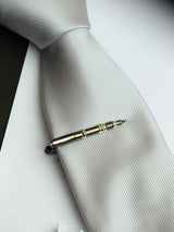 Black Fountain Pen Tie Bar - TOSSIDO