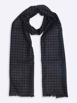 Black Geometric Muffler - TOSSIDO