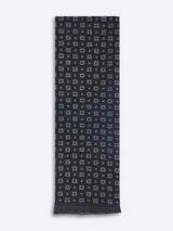 Black Geometric Muffler - TOSSIDO