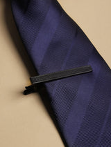 Black Geometric Tie bar - TOSSIDO
