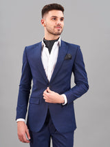 Black Geometric Woven Cravat & Pocket Square Set - TOSSIDO