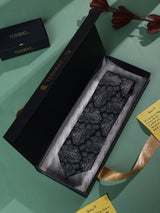 Black & Grey Paisley Printed Necktie - TOSSIDO