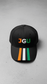 Black JGU Varsity Cap - TOSSIDO