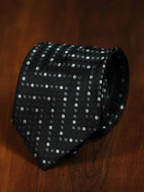 Black Necktie & Pocket Square Giftset - TOSSIDO
