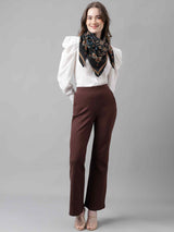 Black Paisley Scarf & Scarf Bag Set - TOSSIDO