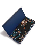 Black Paisley Scarf & Scarf Bag Set - TOSSIDO