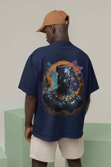 Black Panther Oversized Tee - TOSSIDO