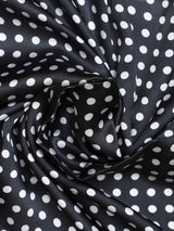 Black Polka Neckerchief - TOSSIDO