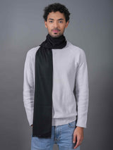 Black Solid Muffler - TOSSIDO