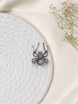 Black Spider Brooch - TOSSIDO