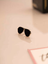 Black Sunglasses Tie bar - TOSSIDO