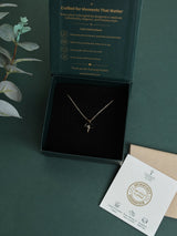 Black Umbrella Pendant Necklace - TOSSIDO
