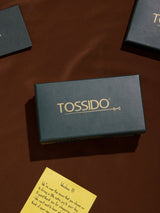 Black & White Geometric Knitted Bowtie - TOSSIDO