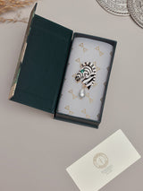 Black & White Zebra Brooch - TOSSIDO
