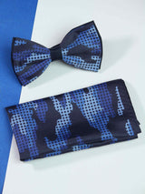 Blotched Bowtie & Pocket Square Set - TOSSIDO