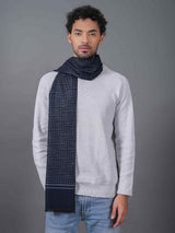 Blue Abstract Muffler - TOSSIDO