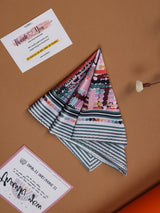 Blue Abstract Pocket Square - TOSSIDO