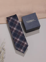 Blue & Brown Necktie - TOSSIDO