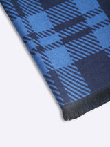 Blue Check Muffler - TOSSIDO