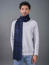 Blue Check Muffler - TOSSIDO