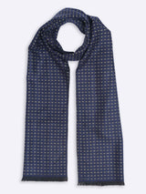 Blue Check Muffler - TOSSIDO