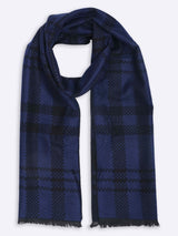 Blue Check Muffler - TOSSIDO