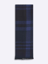 Blue Check Muffler - TOSSIDO