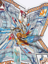 Blue City Print Neckerchief - TOSSIDO