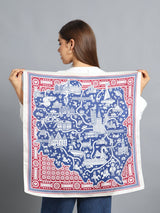 Blue City Short Scarf - TOSSIDO